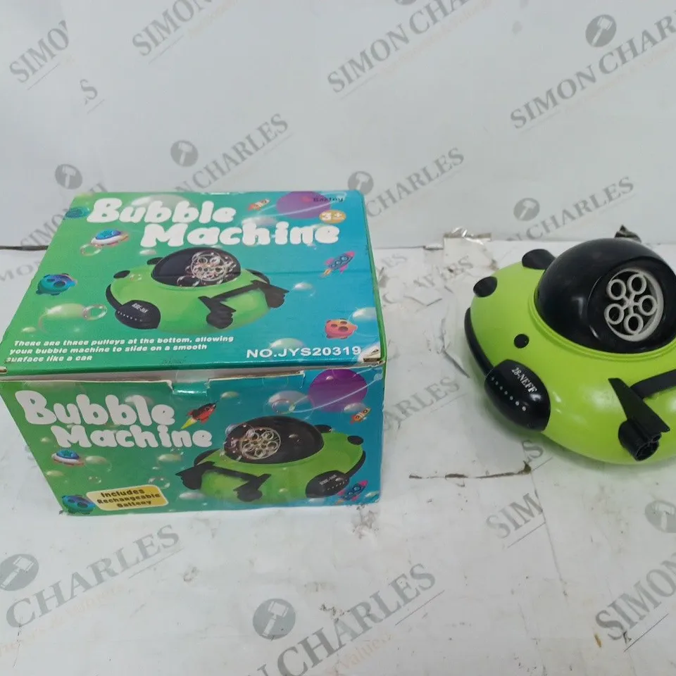 BAZTOY BUBBLE MACHINE BOXED