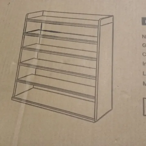 BOXED NEO WHITE SHELVING UNIT