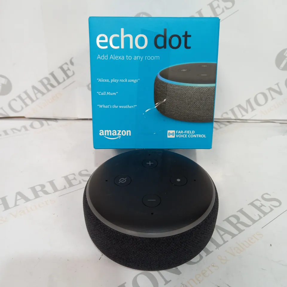 BOXED AMAZON ECHO DOT SPEAKER