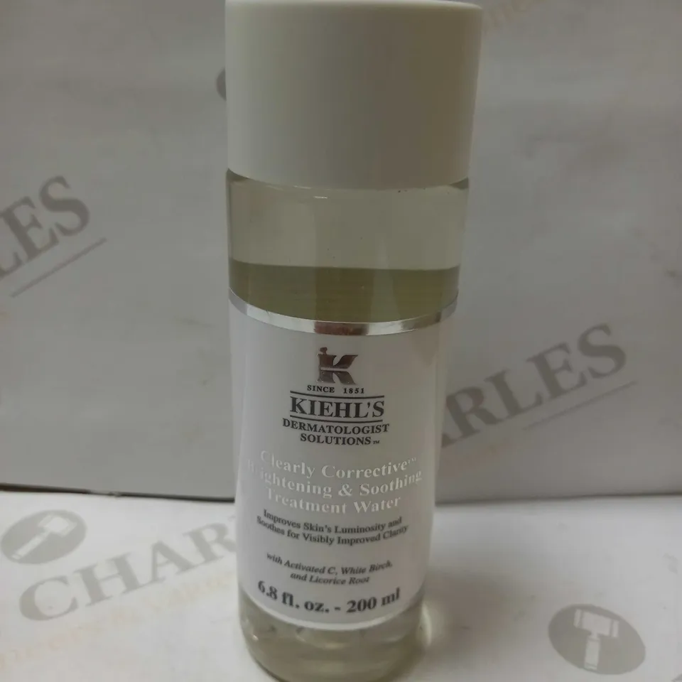 KIEHL'S DERMATOLOGIST SOLUTIONS CLEARLY CORRECTIVE BRIGHTENING & SOOTHING TREATMENT WATER 200ML