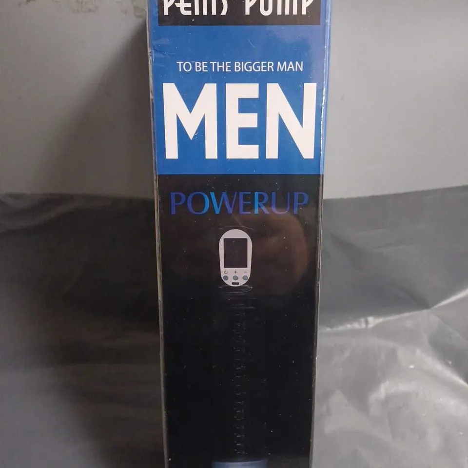 SEALED POWER UP PENIS PUMP ENLARGEMENT SYSTEM