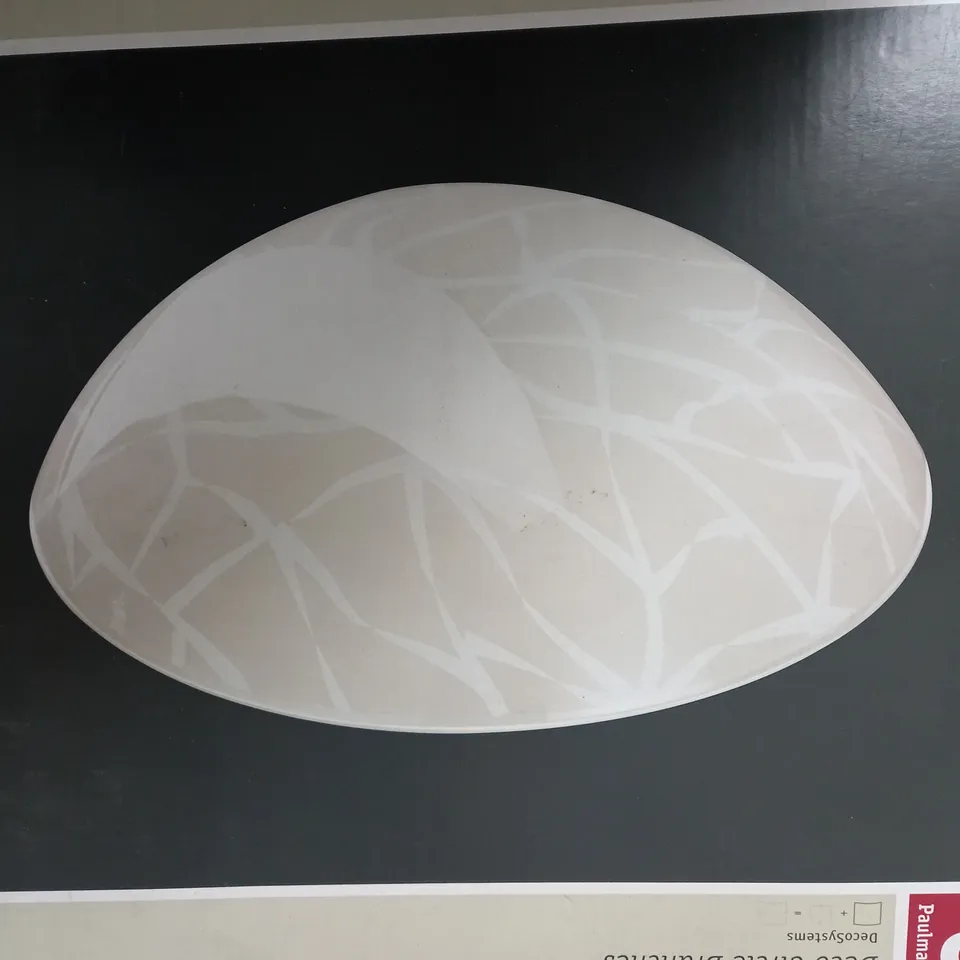 BOXED PAULMANN DS DL MODERN NON ELETRIC CIRCLE BRANCHES GLASS SHADE CEILING/WALL MOUNTEE 