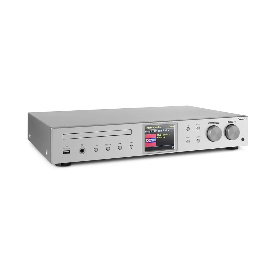 auna ituner cd hifi receiver