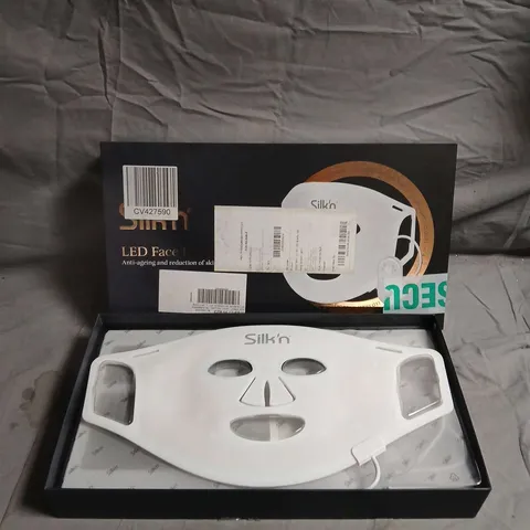 SILK'N LED FACE MASK 100 – ANTI-AGEING LED FACIAL DEVICE (BOXED)