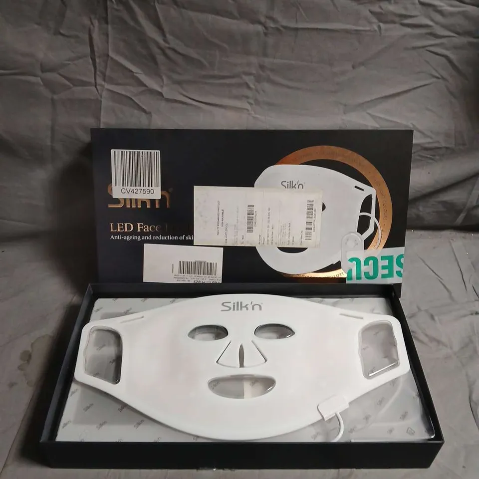 SILK'N LED FACE MASK 100 – ANTI-AGEING LED FACIAL DEVICE (BOXED)
