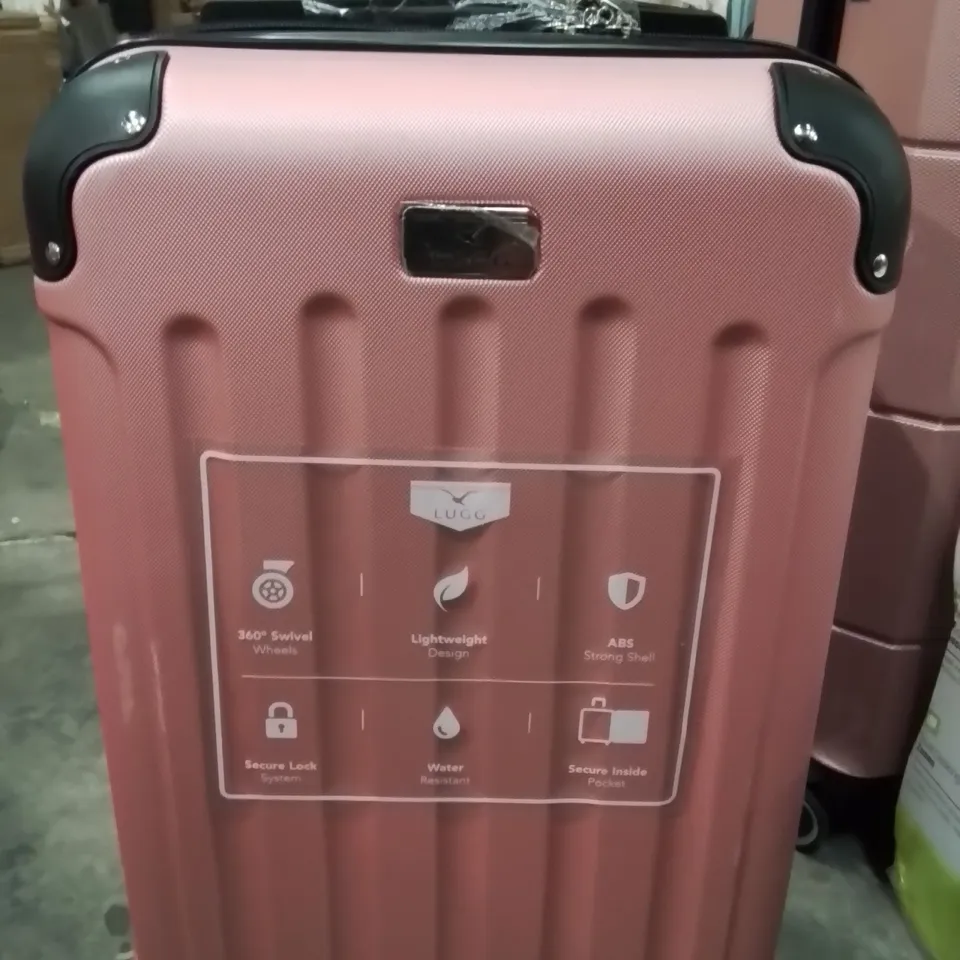 LUGG TRAVEL CABIN BAG ROSE GOLD