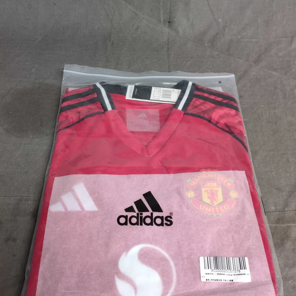 BAGGED MANCHESTER UNITED FC HOME JERSEY - SIZE SMALL