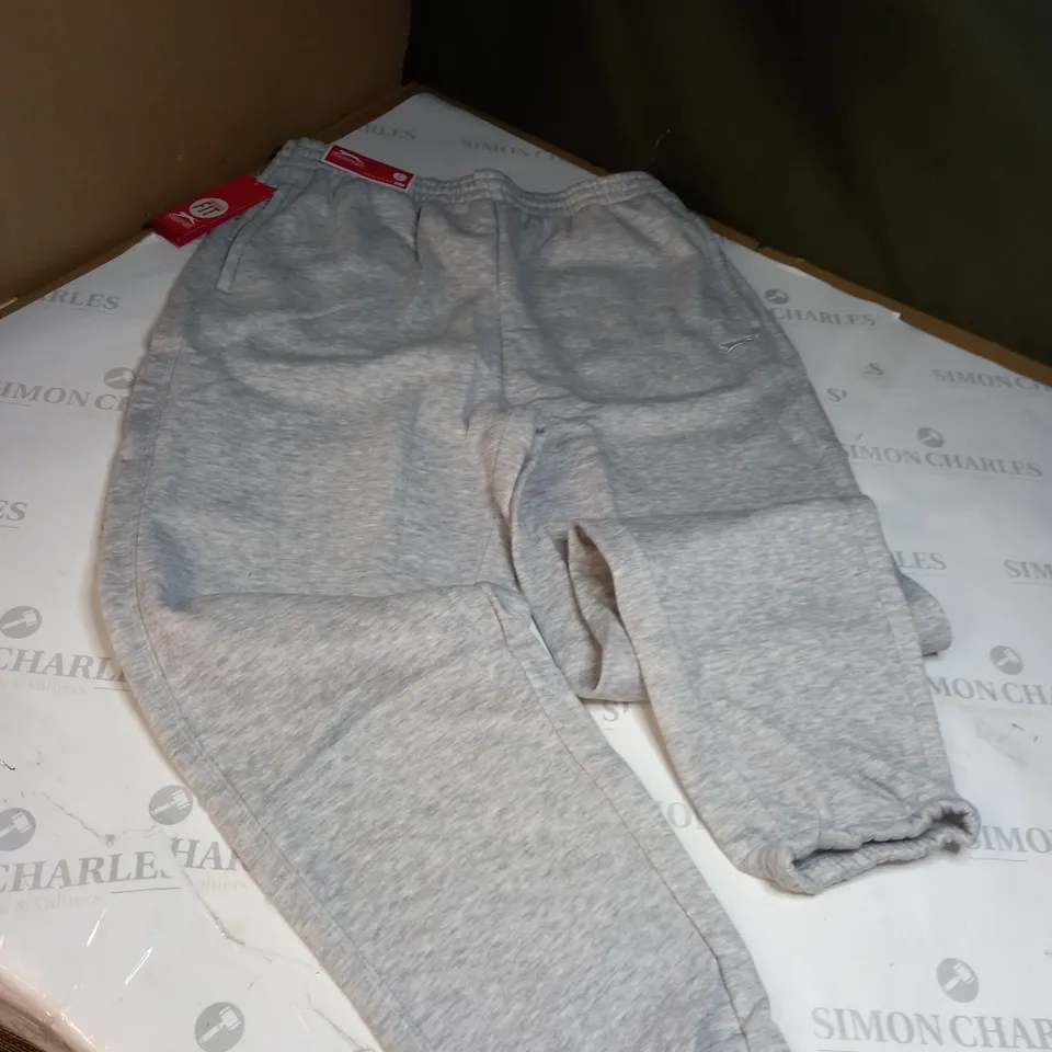 SLAZENGER CUFFED FLEECE JOGGING PANTS- XL