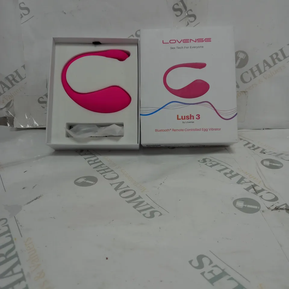 BOXED LOVENESE LUSH 3 BLUETOOTH REMOTE EGG VIBRATOR