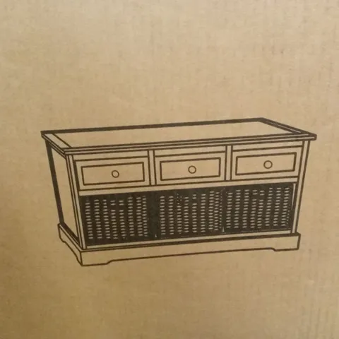 BOXED SAFAVIEH STORAGE UNIT (1 BOX)