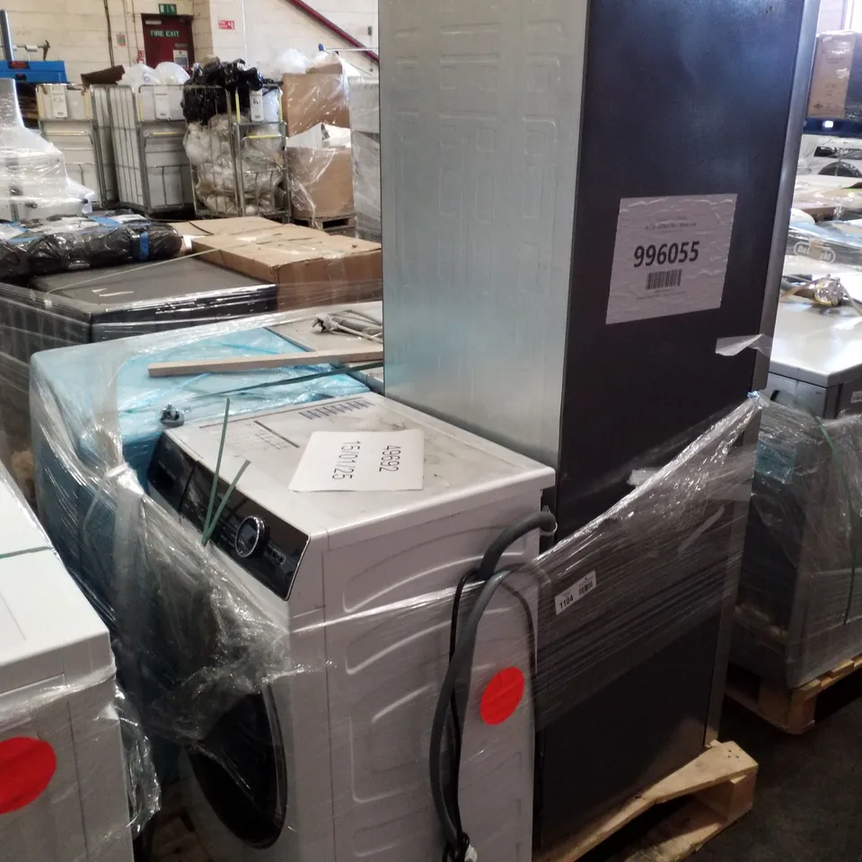 PALLET OF APPROXIMATELY 4 UNPROCESSED RAW RETURN WHITE GOODS TO INCLUDE