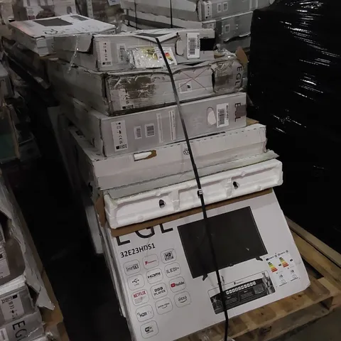 PALLET OF APPROXIMATELY 11 X ASSORTED UNTESTED TVS. BRANDS, MODELS AND CONDITIONS VARY