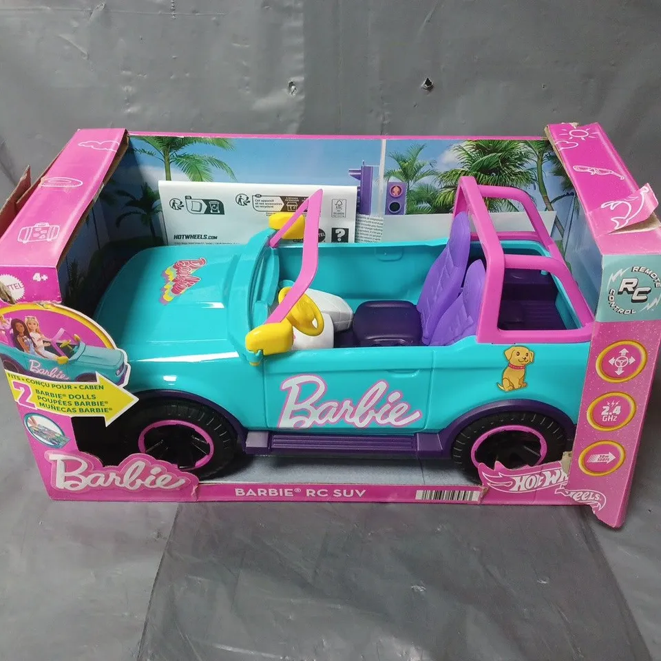 BARBIE REMOTE CONTROL SUV TOY TRUCK 