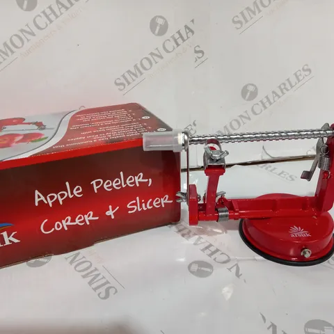 BOXED 3 IN 1 APPLE PEELER SLICER CORER DICER CUTTER KITCHEN POTATO FRUIT & VEG MACHINE