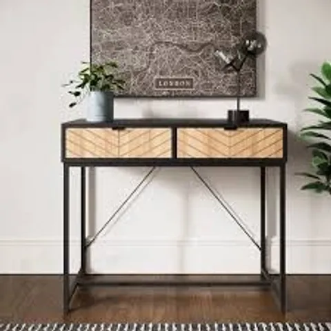 BOXED NIXON CONSOLE TABLE (1 BOX)