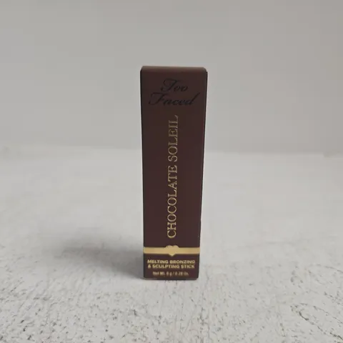 TOO FACED CHOCOLATE SOLEIL MELTING BRONZING & SCULPTING STICK – BOXED
