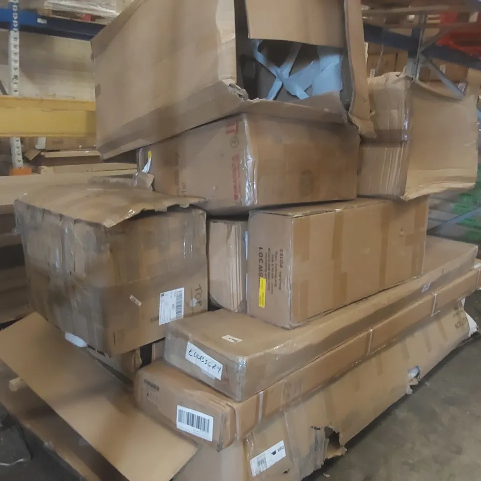 PALLET CONTAINING A VERY LARGE QUANTITY OF ASSORTED FURNITURE PARTS ECT