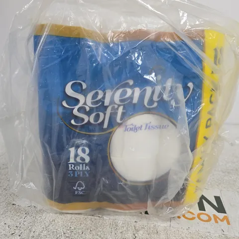 APPROX 3 X 18 SERENITY SOFT TOILET TISSUE