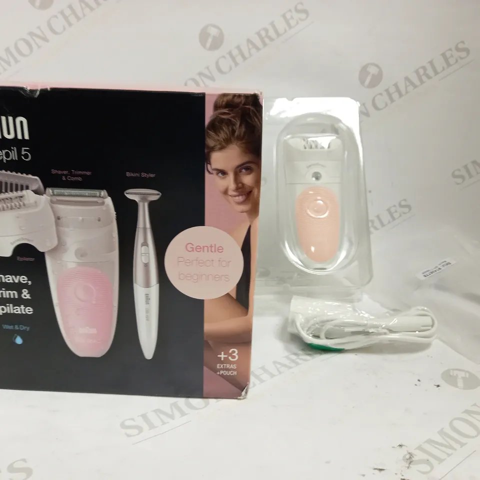 BRAUN SILK EPIL 5 SHAVER