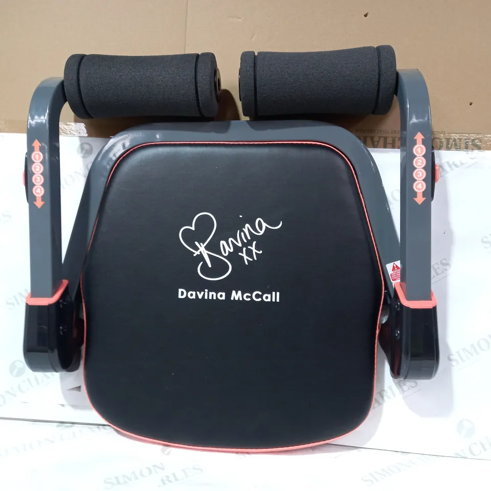 BOXED DAVINA FITNESS TOTAL BODY WORKOUT SYSTEM IN CORAL