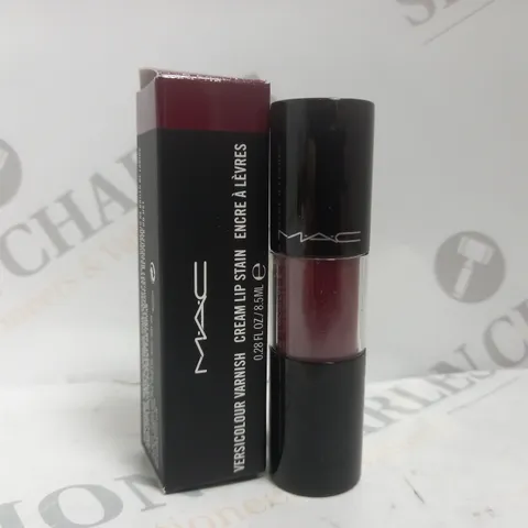 BOX OF 2 MAC COSMETICS VERSICOLOUR VARNISH CREAM LIP STAINS #114 SERIAL STAIN