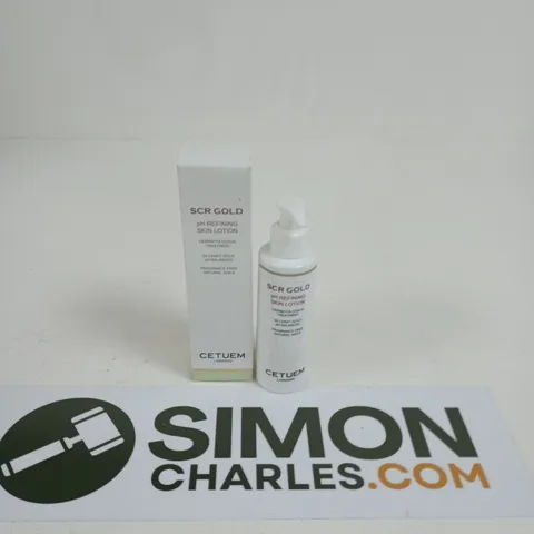 SCR GOLD PH REFINING SKIN LOTION – CETUEM LONDON (BOXED) 150ML