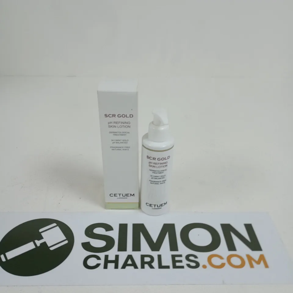 SCR GOLD PH REFINING SKIN LOTION – CETUEM LONDON (BOXED) 150ML