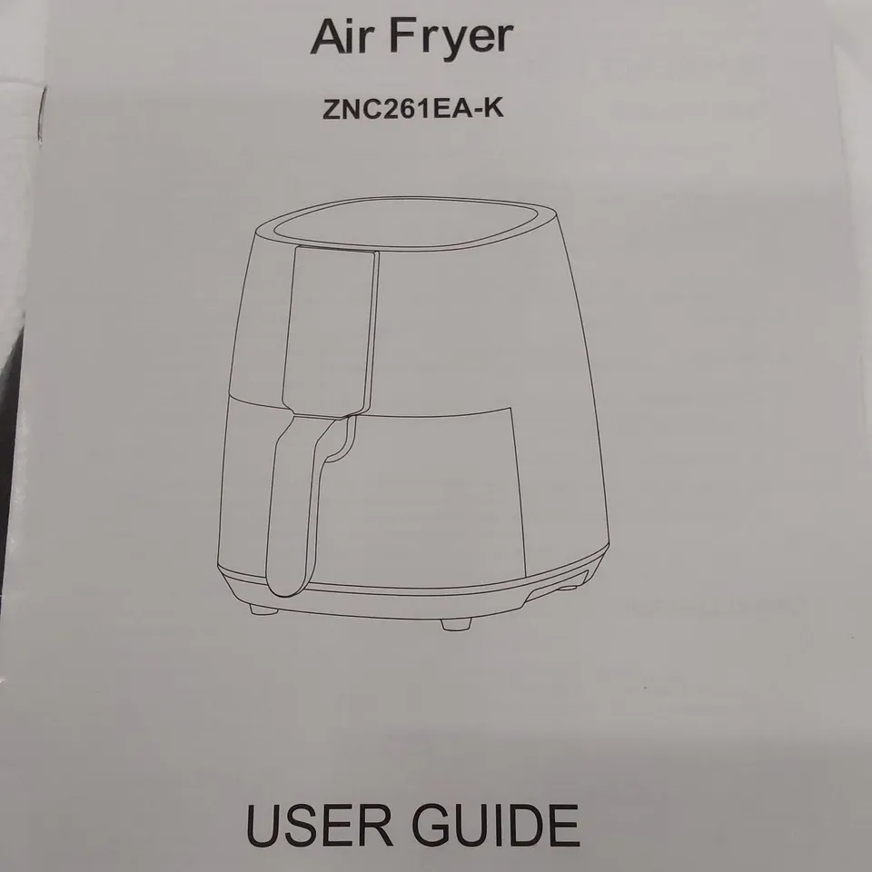 BOXED ATRAVESAR ZNC261EA-K AIR FRYER (1 BOX)
