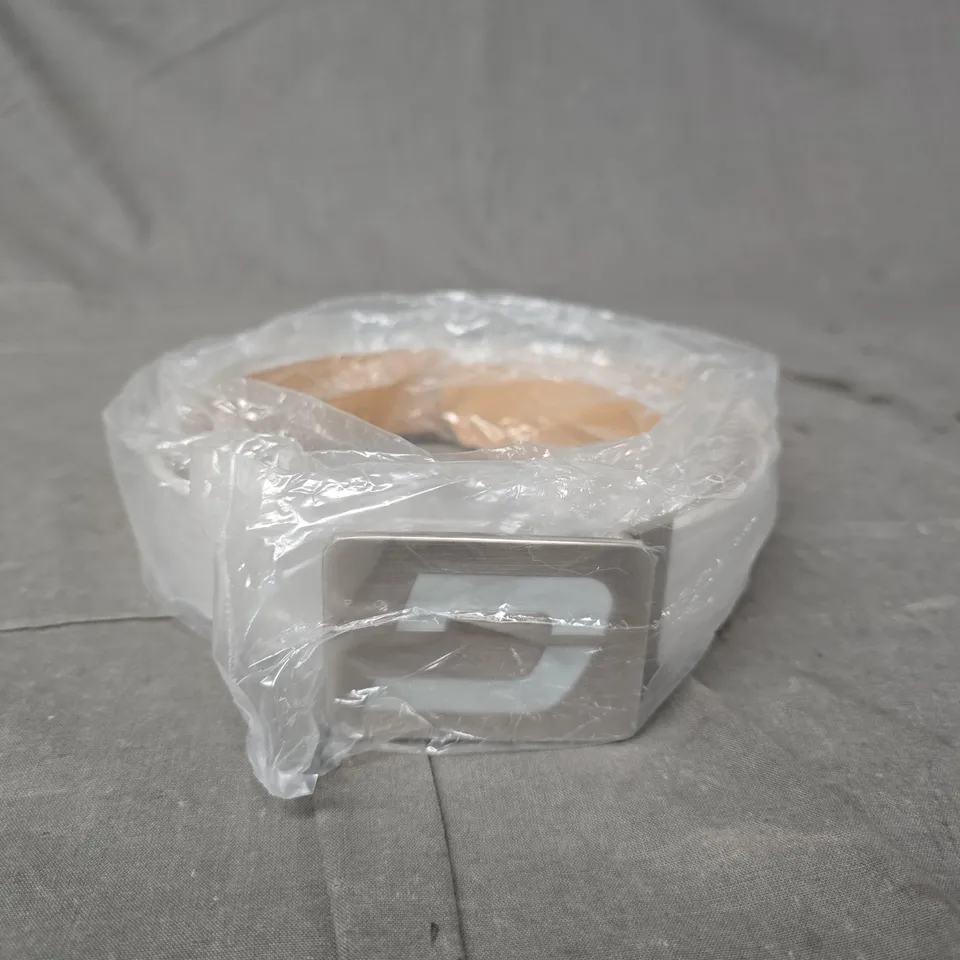 DRUIDS MEN'S CROC GOLF LEATHER BELT - GREY