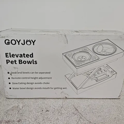 BOXED COYJOY ELEVATED PET BOWLS