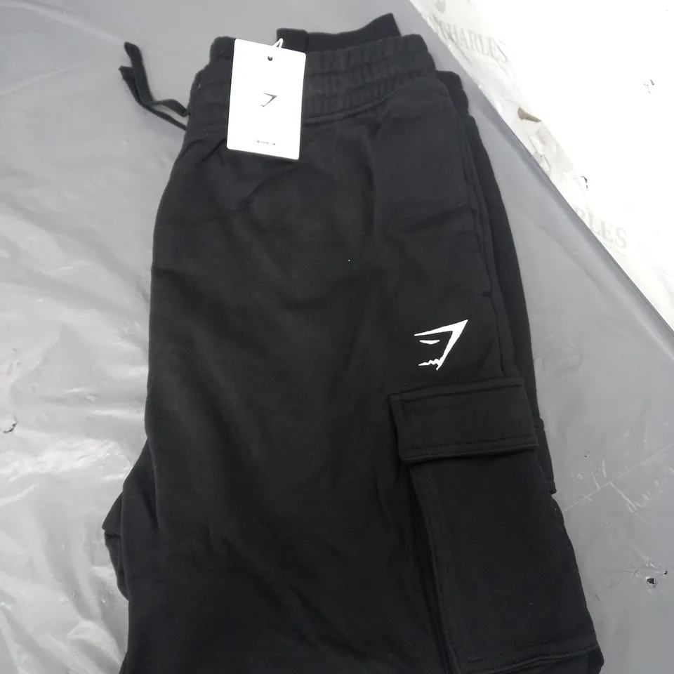 GYMSHARK CREST CARGO JOGGERS SIZE L