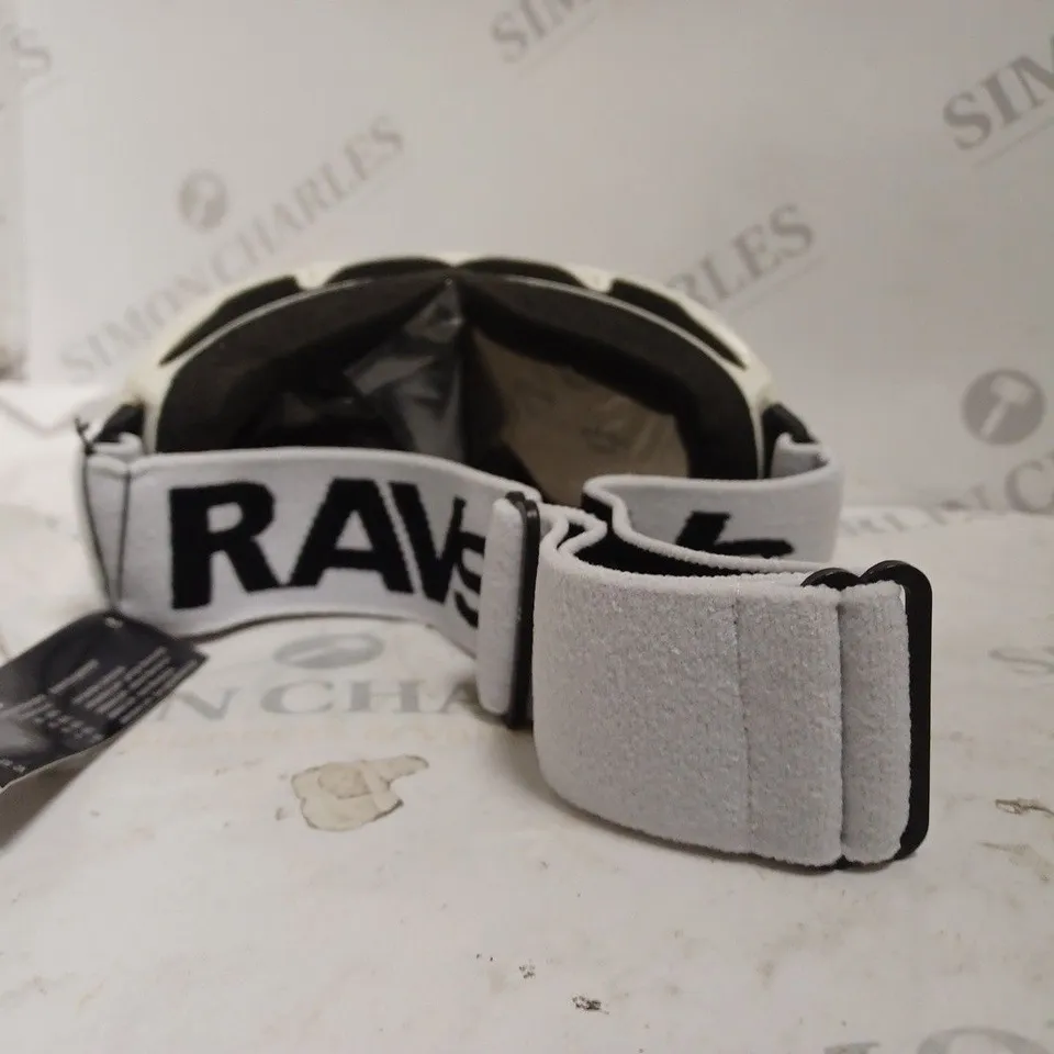 RAVS SKI GOGGLES IN WHITE 