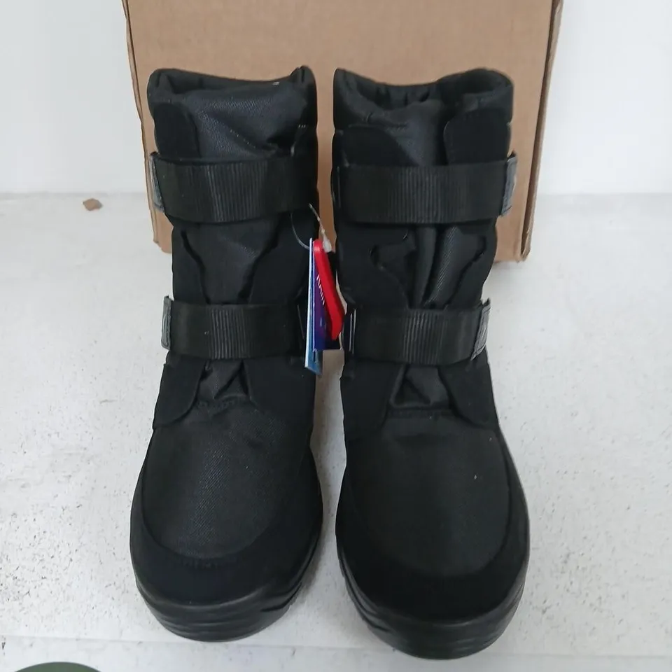 MEN'S SNOW BOOTS – BLACK, UK 9.5 (EU 44)
