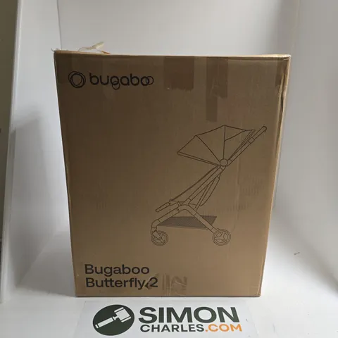 BOXED BUGABOO BUTTERFLY 2 ULTRA-COMPACT TRAVEL STROLLER - DUSTY PINK