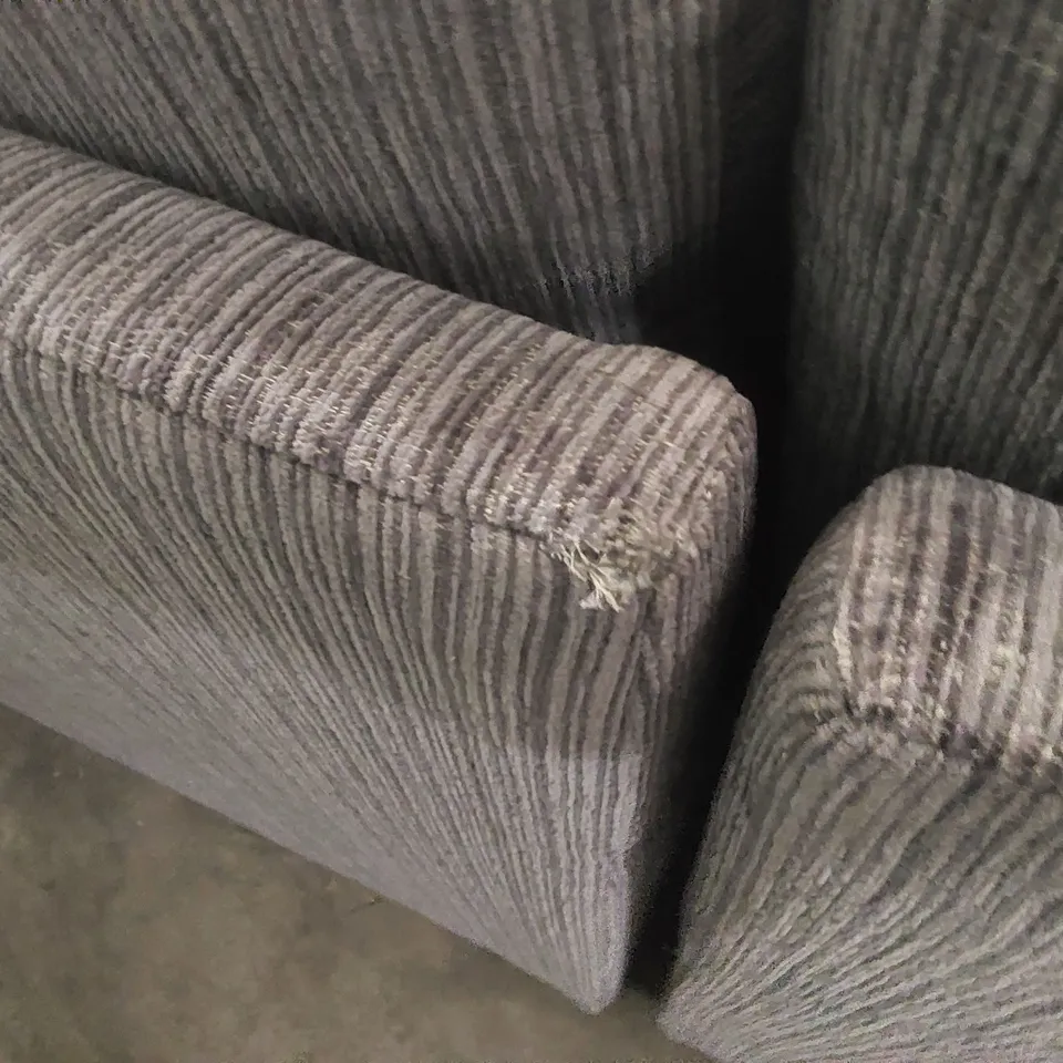 QUALITY DESIGNER MINC FABRIC CORNER CHAISE SOFA