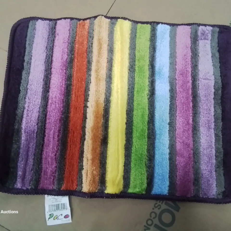 PACO HOME SAL 234 40X55CM MULTICOLOURED BATH MAT.