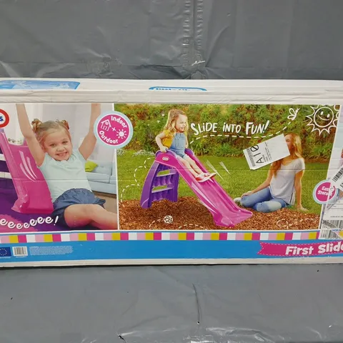 BOXED LITTLE TIKES FIRST SLIDE - PINK/PURPLE
