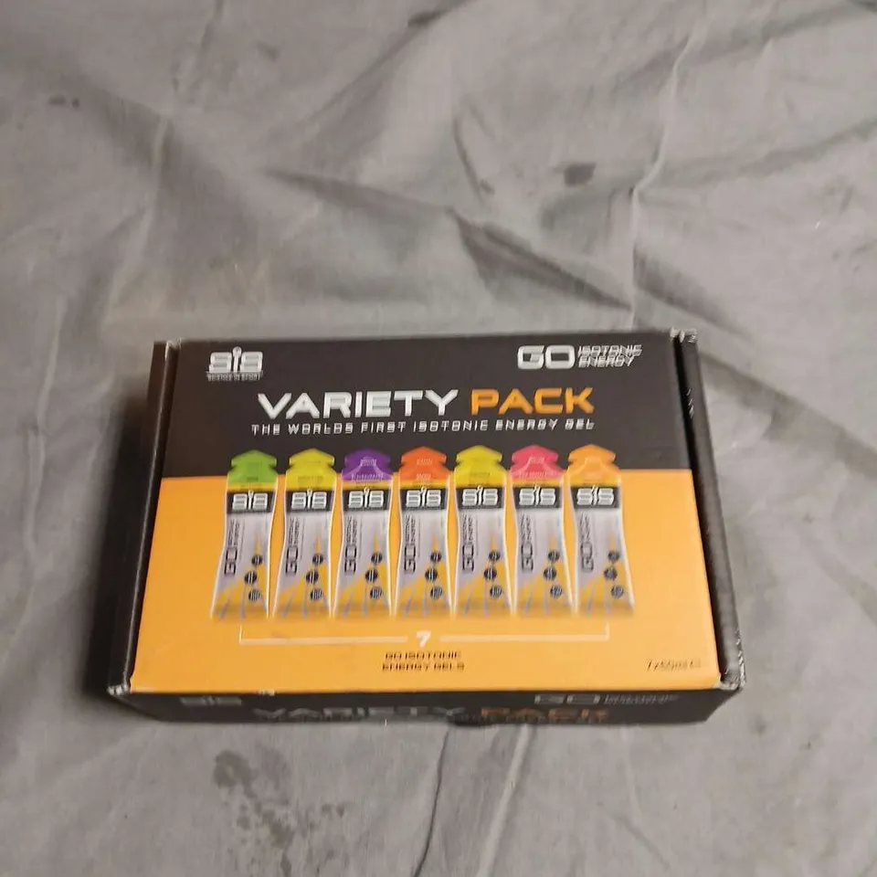 SIS GO ISOTONIC ENERGY GEL – VARIETY PACK (7 SACHETS)