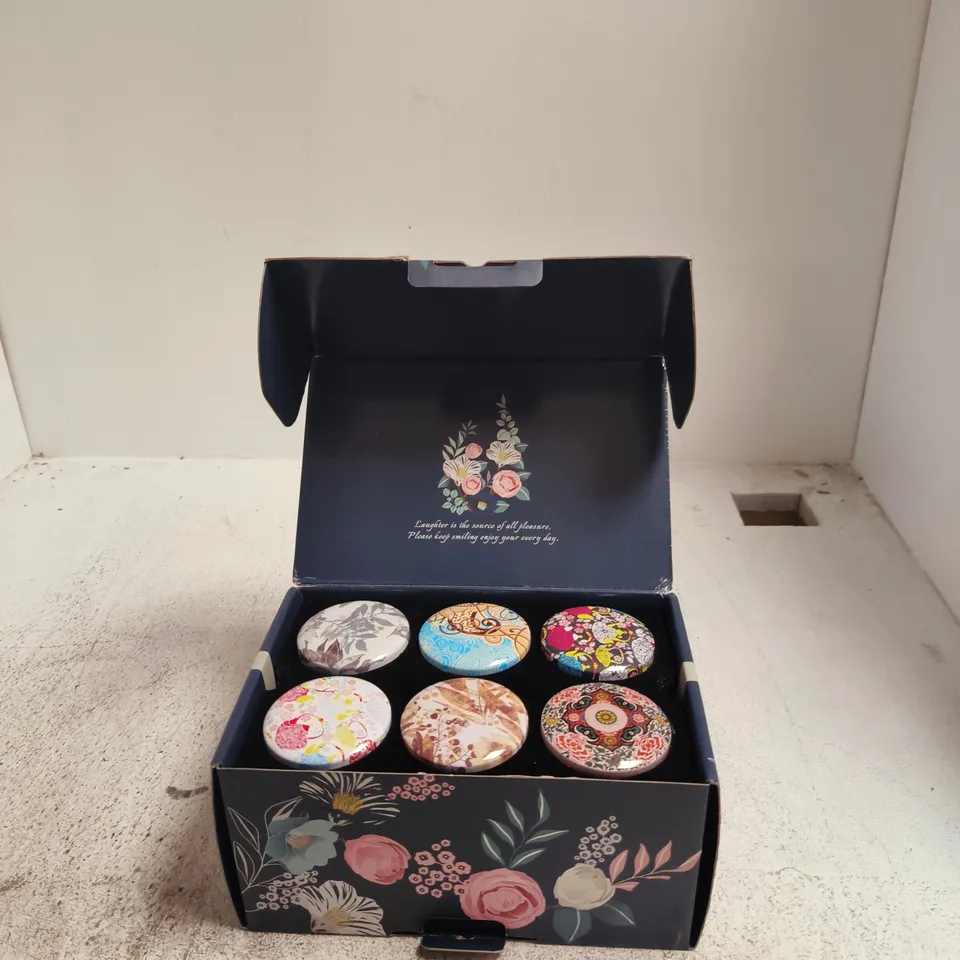SCENTED CANDLE GIFT BOX – ENJOY YOUR LIFE (SET OF 6)