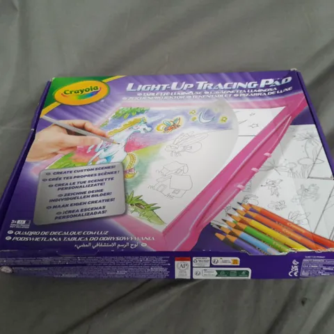 BOXED CRAYOLA LIGHT-UP TRACING PAD 