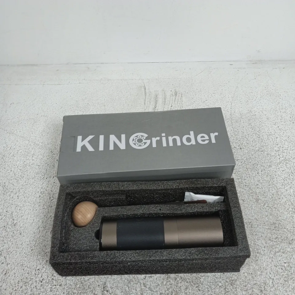 KIN GRINDER – MANUAL COFFEE GRINDER (BOXED)