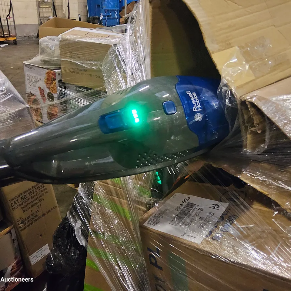 PALLET OF ASSORTED ELECTRICAL ITEMS, INCLUDING, AIR FRYERS, VACUUM CLEANERS