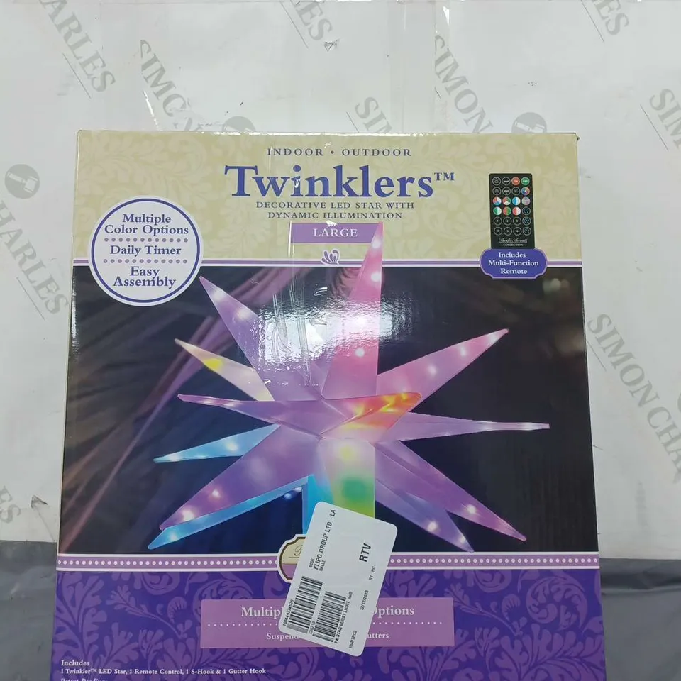 BOXED PACIFIC ACCENTS STAR BURST LIGHT
