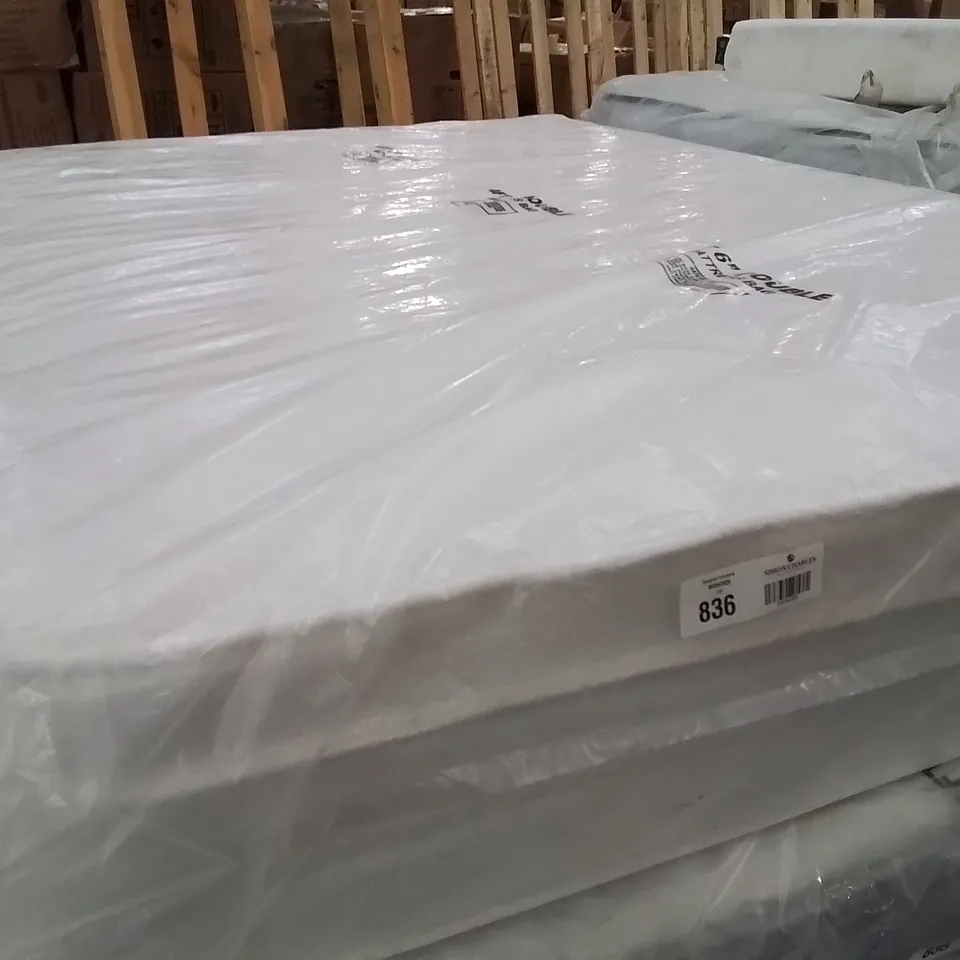 QUALITY BAGGED MEMORY WOOL POCKET SPRUNG HYBRID DOUBLE MATTRESS 