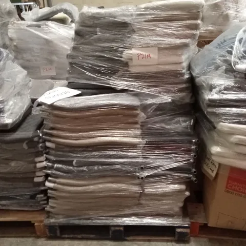 PALLET OF ASSORTED INCOMPLETE DINING CHAIR PARTS AND PIECES 