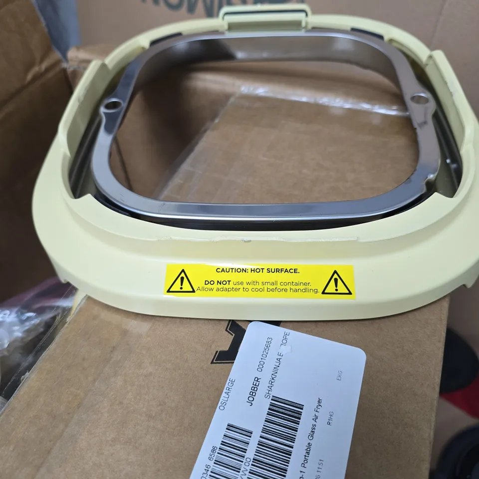 NINJA CRISPI 4-IN-1 PORTABLE GLASS AIR FRYER YELLOW