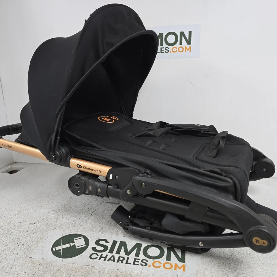 KINDERKRAFT APINO AUTO FOLDING PUSHCHAIR - BLACK