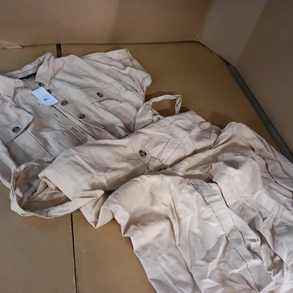 NEW LOOK UTILITY DRESS - UK 16