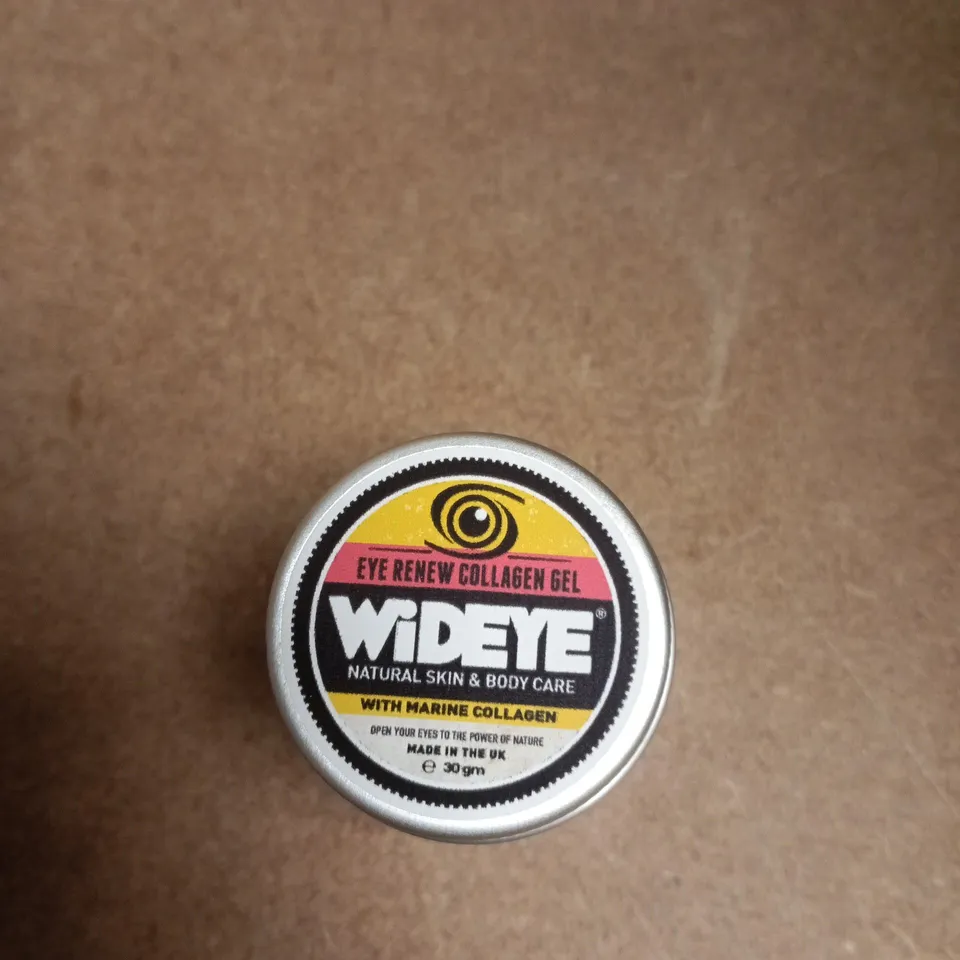 WIDEYE SKIN FUEL BODY BUTTER (100 G) + EYE RENEW COLLAGEN GEL (30 G) – 2 X TINS, MADE IN THE UK