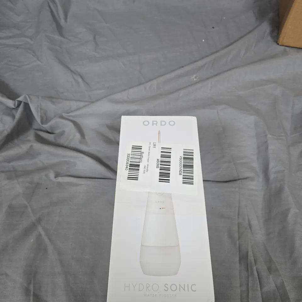 ORDO HYDRO SONIC+ WATER FLOSSER - WHITE/SILVER RRP £59.99